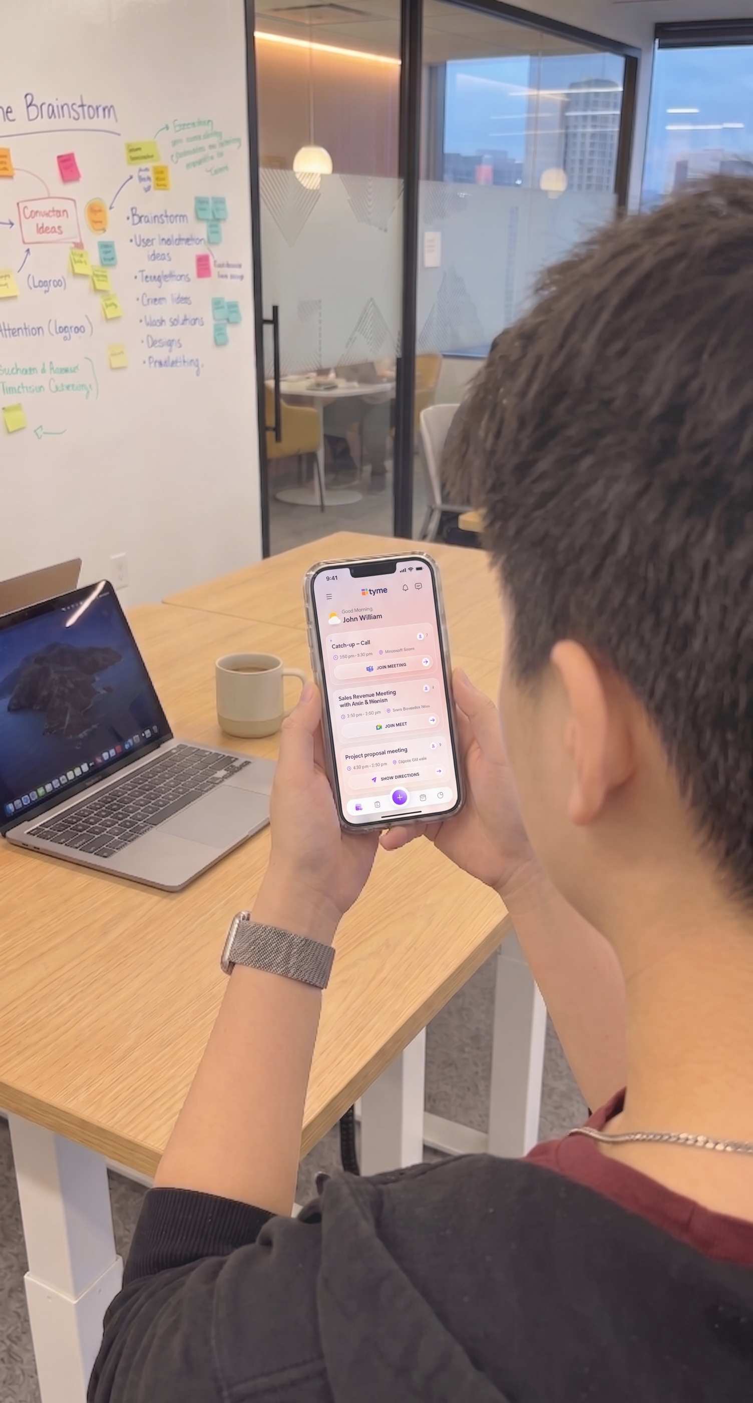 Prototype test in office setting